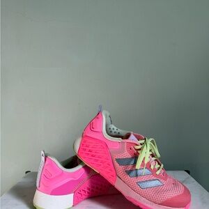 Adidas Dropset 3 Pink and Gray Training Shoes